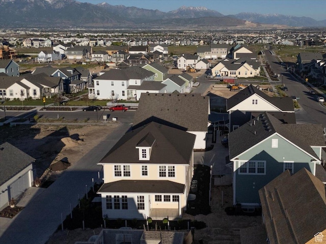 6768 W Docksider Dr Unit 298, South Jordan, UT 84009 - aerial perspective of suburban area featuring mountains