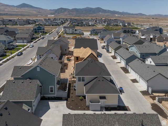 6768 W Docksider Dr Unit 298, South Jordan, UT 84009 - aerial perspective of suburban area featuring a mountain backdrop