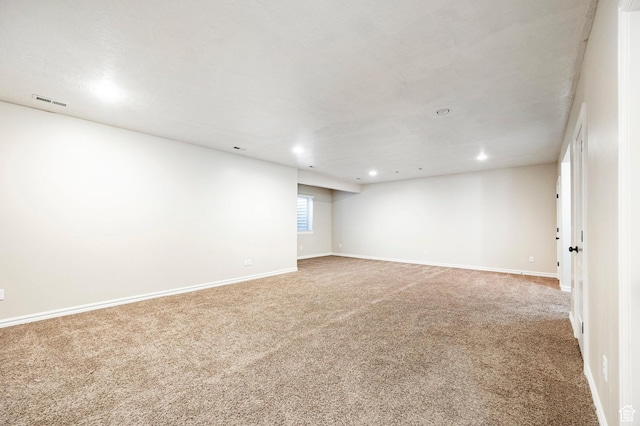 3440 Greenfield Cir, Mountain Green, UT 84050 - interior space featuring baseboards and recessed lighting