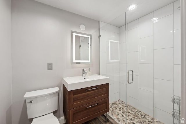7515 Stagecoach Dr, Park City, UT 84098 - bathroom featuring vanity and a shower stall