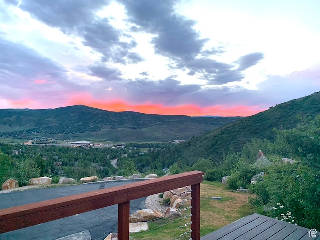 7515 Stagecoach Dr, Park City, UT 84098 - view of mountain backdrop