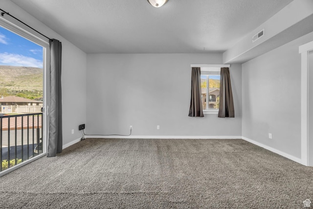 282 W 605 N Unit 307, Centerville, UT 84014 - spare room featuring carpet, visible vents, and a wealth of natural light