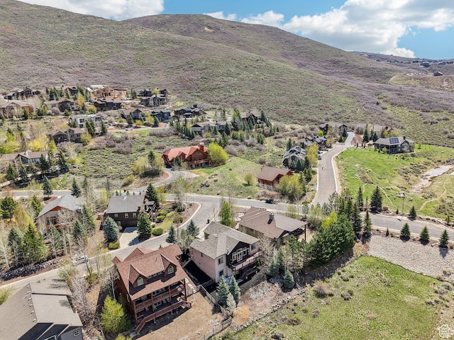 12221 Ross Creek Dr Unit 137, Kamas, UT 84036 - aerial view featuring a mountain view and a residential view