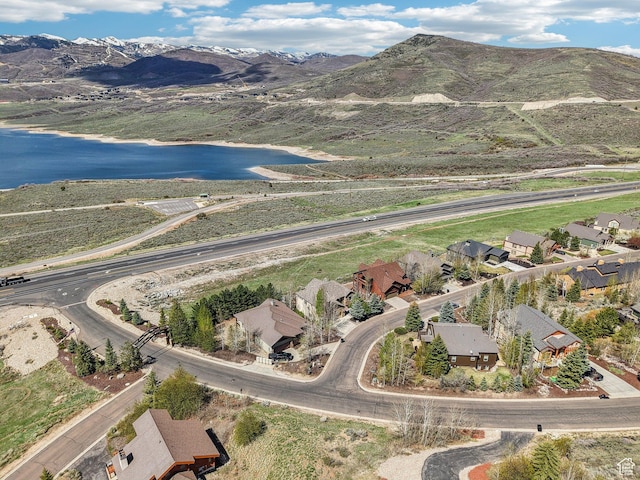 12221 Ross Creek Dr Unit 137, Kamas, UT 84036 - aerial view with a water and mountain view and a residential view