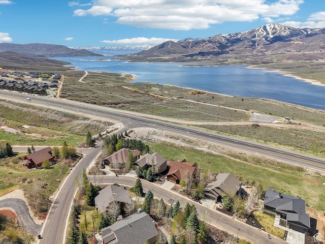12221 Ross Creek Dr Unit 137, Kamas, UT 84036 - birds eye view of property featuring a residential view and a water and mountain view