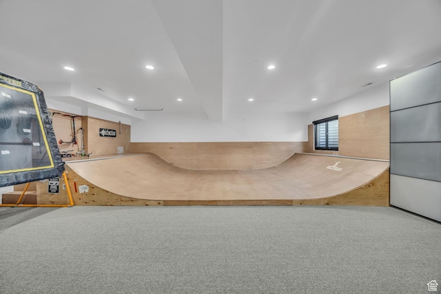 846 E 270 S, Kamas, UT 84036 - basement featuring recessed lighting and carpet flooring