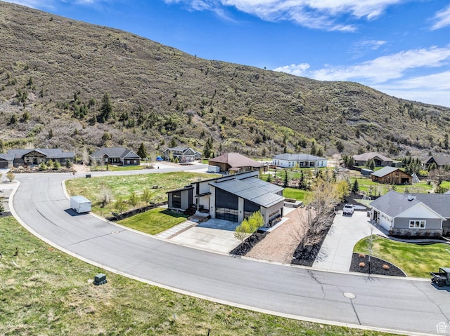 846 E 270 S, Kamas, UT 84036 - aerial view of residential area featuring a mountain backdrop