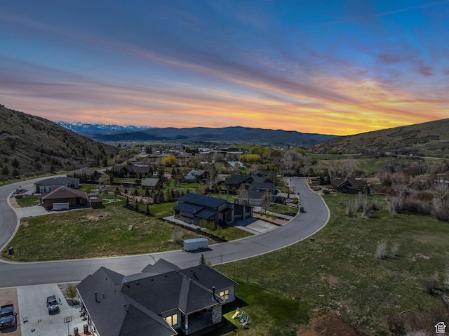 846 E 270 S, Kamas, UT 84036 - aerial perspective of suburban area with a mountain backdrop