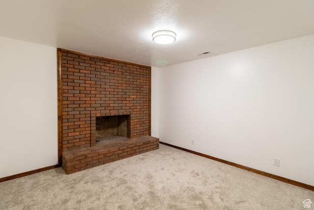 unfurnished living room featuring carpet, baseboards, and visible vents