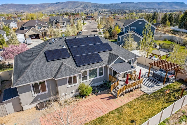 667 S Falkirk Rd Unit 24, Heber City, UT 84032 - aerial view featuring a mountain view and a residential view
