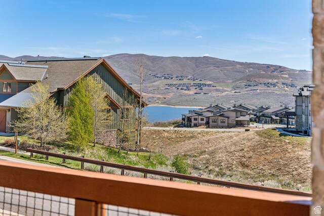 9855 N N Vista Dr Unit 104, Heber City, UT 84032 - view of mountain feature with a water view