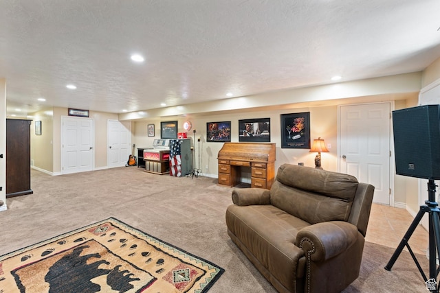 801 E 380 N Unit 57, Heber City, UT 84032 - carpeted living area featuring recessed lighting and baseboards