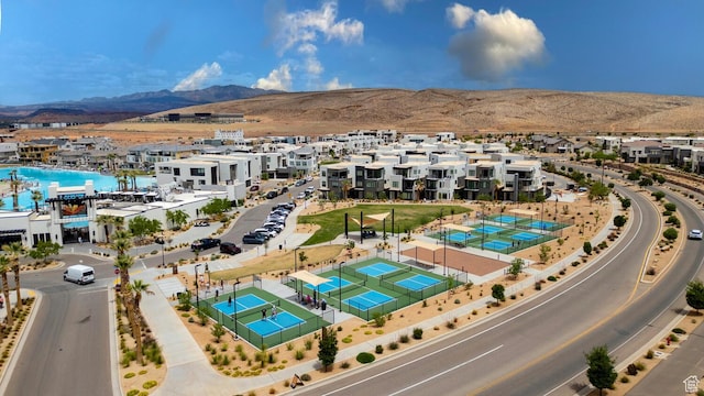 5740 Cardinal Wing Dr Unit 17, St George, UT 84790 - bird's eye view with a mountain view