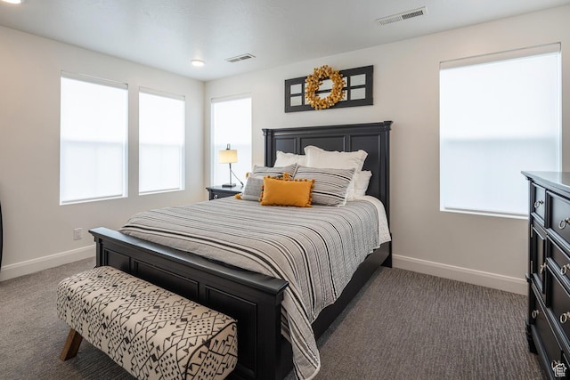 5740 Cardinal Wing Dr Unit 17, St George, UT 84790 - bedroom with carpet flooring, baseboards, visible vents, and multiple windows