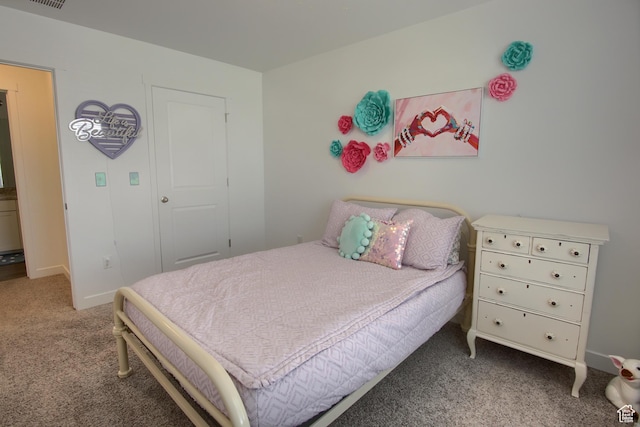 452 S Highpoint Dr, Saratoga Springs, UT 84045 - bedroom with baseboards, visible vents, and carpet floors