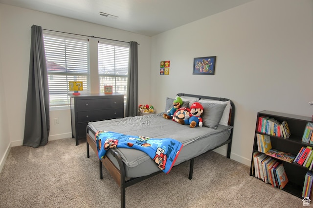 452 S Highpoint Dr, Saratoga Springs, UT 84045 - bedroom with light colored carpet, visible vents, and baseboards