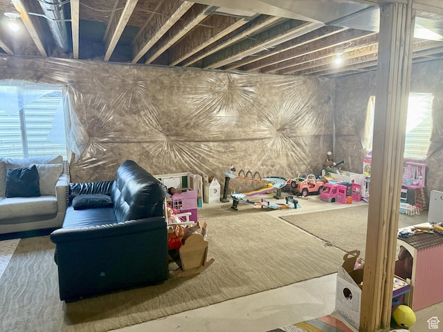 452 S Highpoint Dr, Saratoga Springs, UT 84045 - basement with plenty of natural light