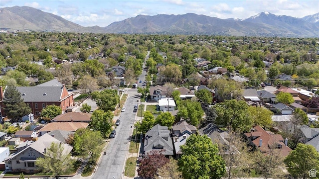 1159 S Windsor St, Salt Lake City, UT 84105 - drone / aerial view with a residential view and a mountain view