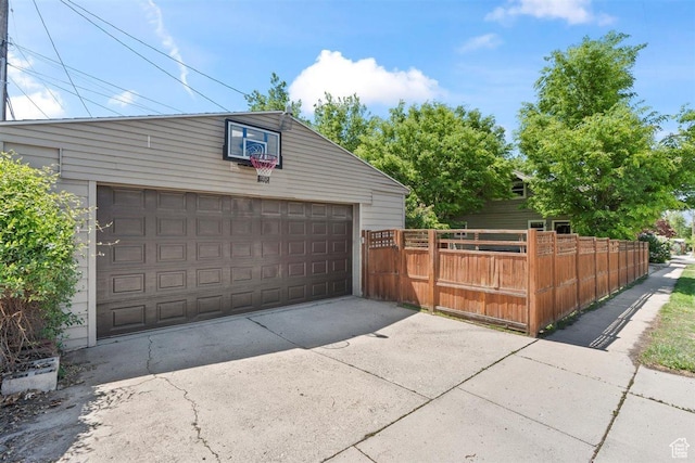 1159 S Windsor St, Salt Lake City, UT 84105 - detached garage with fence