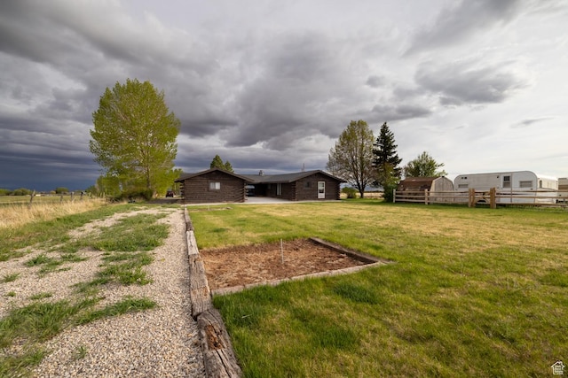 view of yard