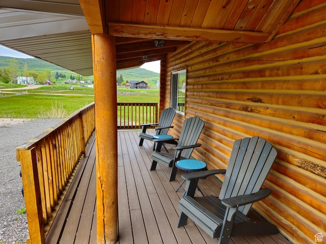 50 E 200 S, Saint Charles, ID 83272 - view of wooden terrace