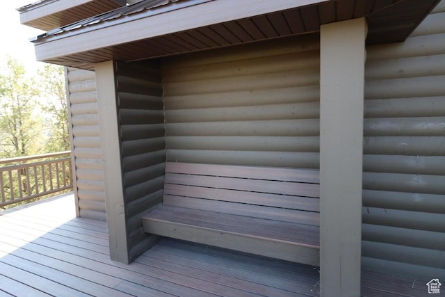 view of deck