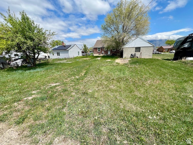view of yard
