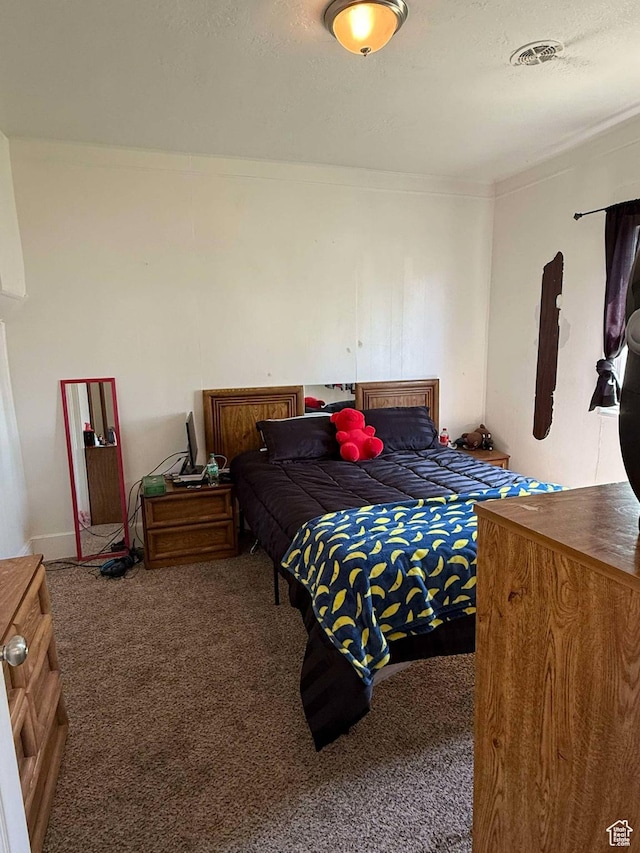 3274 W 3100 S, West Valley City, UT 84119 - bedroom featuring crown molding and carpet