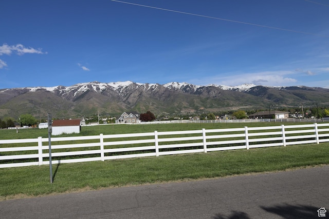 983 E Antelope Dr N, Layton, UT 84040 - view of mountain backdrop with rural landscape and a pastoral area