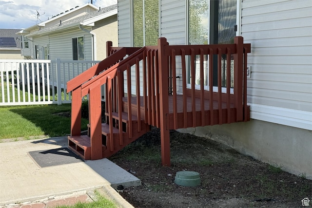166 E Cove Rd, Saratoga Springs, UT 84045 - view of wooden deck