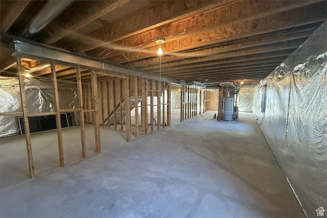166 E Cove Rd, Saratoga Springs, UT 84045 - unfinished below grade area featuring water heater