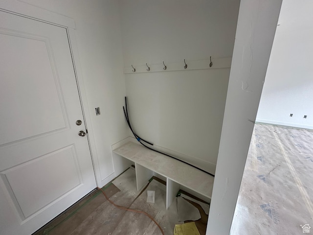 view of mudroom