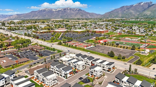 2237 N 450 W, Layton, UT 84041 - birds eye view of property featuring a mountain view