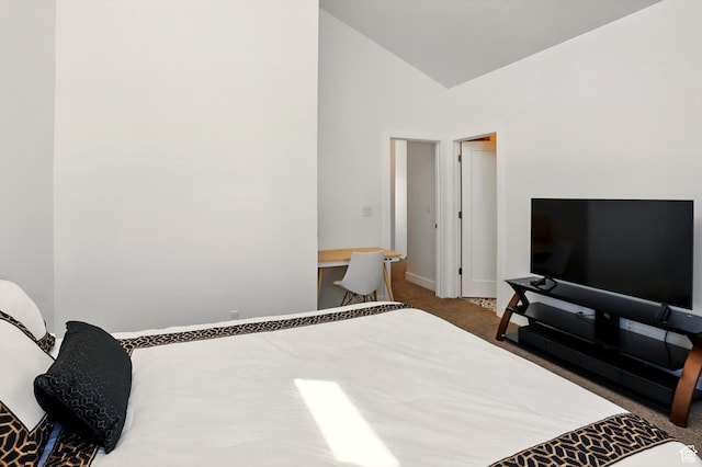 2237 N 450 W, Layton, UT 84041 - carpeted bedroom with lofted ceiling and baseboards