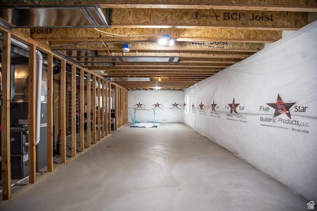 1511 S Sageberry Dr, Santaquin, UT 84655 - view of unfinished basement