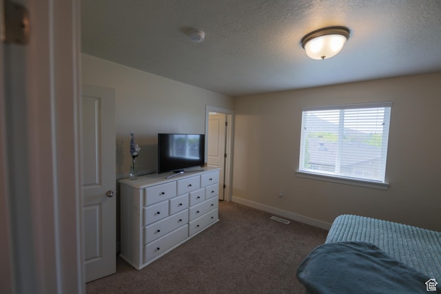 987 W 600 S, Brigham City, UT 84302 - carpeted bedroom with a textured ceiling, baseboards, and visible vents