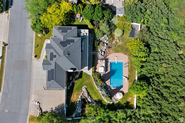 2247 Country Oaks Dr, Layton, UT 84040 - aerial view of a pool