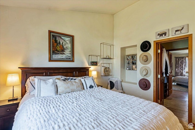 1071 S Foothill Dr E Unit 1, Kamas, UT 84036 - bedroom with wood finished floors