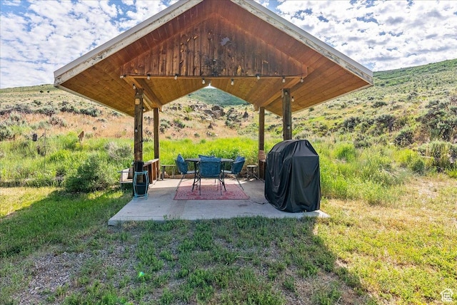 1071 S Foothill Dr E Unit 1, Kamas, UT 84036 - view of yard with a patio