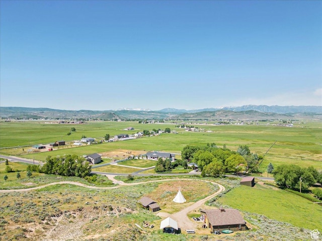 1071 S Foothill Dr E Unit 1, Kamas, UT 84036 - birds eye view of property featuring a rural view and a mountain view