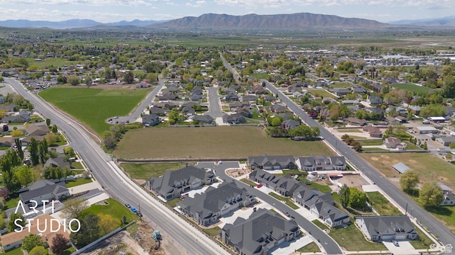 814 E 110 S, Salem, UT 84653 - bird's eye view with a mountain view and a residential view