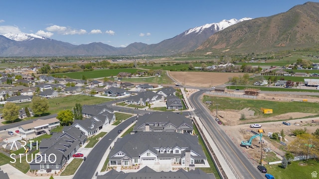 814 E 110 S, Salem, UT 84653 - drone / aerial view with a mountain view and a residential view