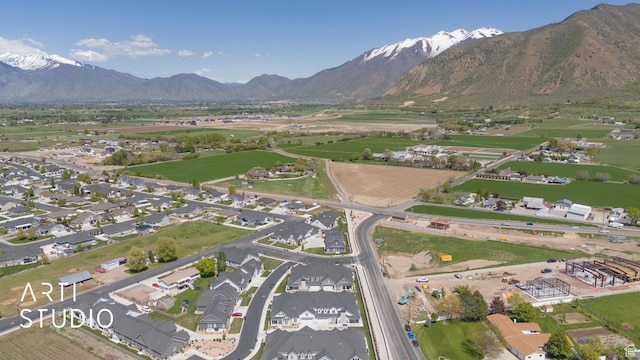 814 E 110 S, Salem, UT 84653 - aerial view with a mountain view