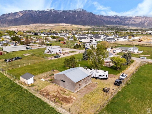 3035 N 2575 W, Farr West, UT 84404 - aerial view with a mountain view and a residential view