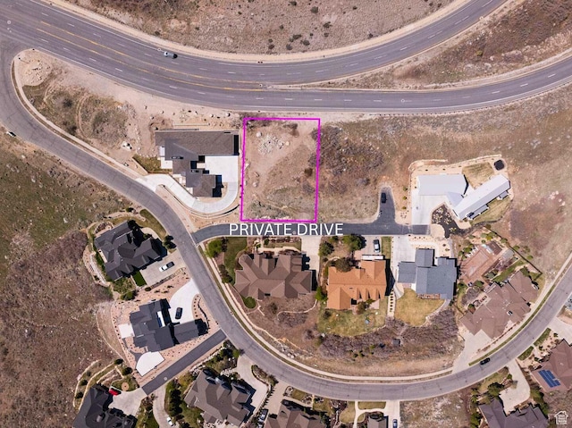 map / location featuring property parcel outlined