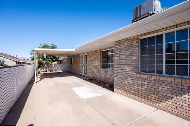 1090 E 700 S Unit 16, St George, UT 84790 - view of patio / terrace featuring fence