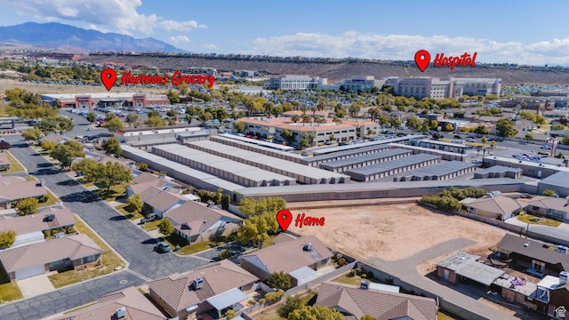 1090 E 700 S Unit 16, St George, UT 84790 - aerial view with a mountain view