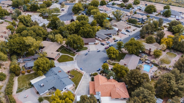 944 Gardenia Cir, St George, UT 84790 - birds eye view of property with a residential view