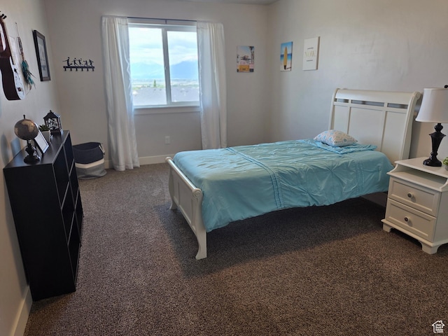125 E Christley Ln, Elk Ridge, UT 84651 - bedroom featuring dark carpet and baseboards
