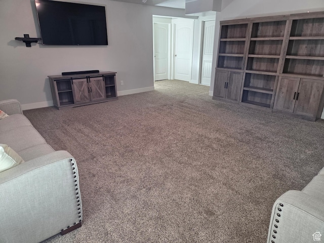 125 E Christley Ln, Elk Ridge, UT 84651 - living room with carpet flooring and baseboards